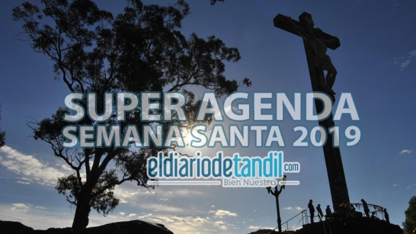 Super agenda de Semana Santa 2019